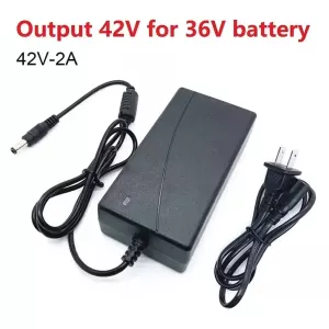 42V 2A Scooter Battery Charger Power Adapter For 36V Electric Bike M365 Power Supply Adapter Electric Bike Powerboard US Plug