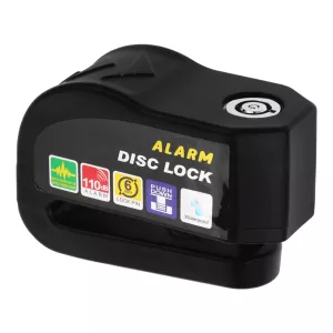Electronic Alarm Disc Brake Lock Heavy Duty Motorcycle Bicycle Security Protection Disc Brake Lock Dirt Bike Accessories