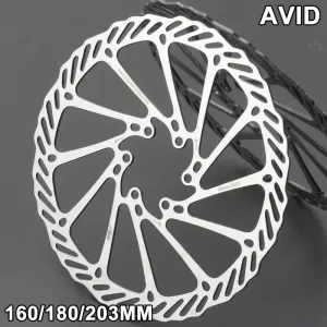 AVID 6-Bolt Bicycle Brake Disc 160mm 180mm 203mm Bicycle Brake Rotor 2PC Stainless MTB Bike Disc Rotor Suit for Shimano SRAM