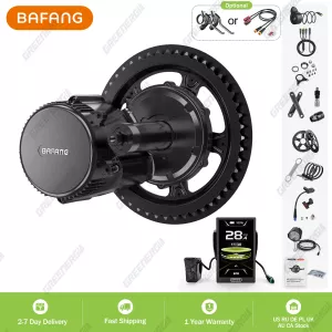 BAFANG BBS01B BBS02B Ebike Motor Mid Drive Kit 250W 350W 500W Electric Bike Conversion Kit BBS01 BBS02 Bicycle Engine BB 68-73mm