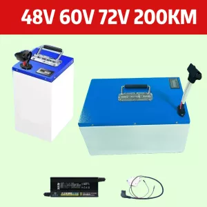 High-Capacity Li-Ion Battery Pack (48V/60V/72V) – Super 200km Range for Electric Vehicles
