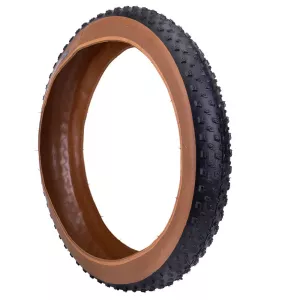 26 x 4.0 Inch Fat Bike Tire Rubber Bike Folding Tires Snow Beach Bicycle Replacement Tire Road bike Outer and Inner tires