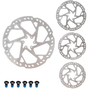 MTB E-Bike 2.3mm Disc Brake Rotor Thicken 140mm160mm 180mm 203mm 220mm H23 Super Rigidity 6 Bolt Stainless Steel Bike VS HS2 2mm