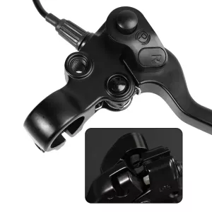1 Pair E-bike Mechanical Brake Levers Electric Bicycle Part With Parking Button Brake Lever Handle Bar Ebike Accessories