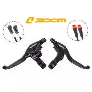 ZOOM E-Bike Electric Scooter Bike Brake Lever JULET / Square 2 Pin Magnetic With Bell For Bicycle Line Drum Brakes V / C Brake