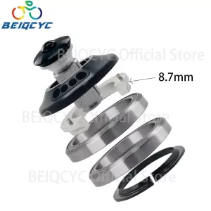 1-1/2" Bicycle Headset Tapered Tube Fork 28.6mm 52mm External Outlet MTB Road Gravel headset Full integrated cable Headset