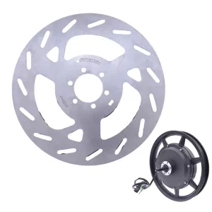 1x Disc Brake -Rotor 180/203MM 6 Hole For E-bike Scooter E-Bike 3MM Thickened Steel Disc Brake -Rotor Bicycle Part