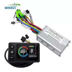 24V 36V 48V 250W 350W 15A EBike Brushless Motor Drive Controller S866 1S Color LCD Kit for Electric Mountain Bike Scooter Repair