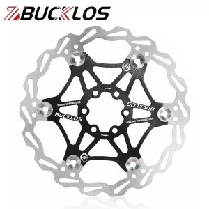 BUCKLOS Bicycle Disc Brake Floating Rotor 160mm 180mm 203mm Bike Hydraulic Brake Disc 6 Bolts Heat Dissipation Disc Brake Rotor