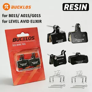BUCKLOS Resin Bike Disc Brake Pads 2/4PC B01S Bicycle Disk Pads for M9000 M9020 M9120 M8020 MTB Road Bike Hydraulic Discs Pad