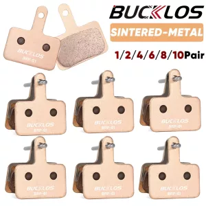 BUCKLOS Sintered-Metal MTB Brake Pads for B01S B05S Bicycle Hydraulic Disc Brake Pads Metallic Bike Brake Pad Mountain Bike Part