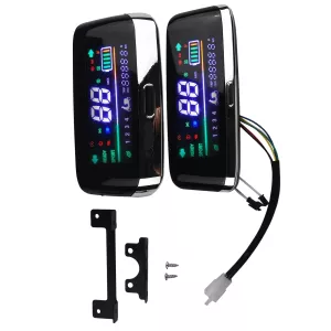 Motor Screen Scooter LCD Display Ebike Electric Electric Bicycles Meter Motor Scooter Screen Speed Wide 48-72V