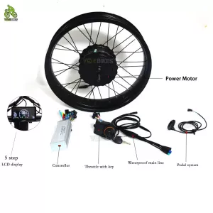 20inch 4.0 ebike Accessories DIY Assembly Electric Fat Tire Mountain Bike Bicycle Conversion Kit for 750W 1000W 2000W Motor