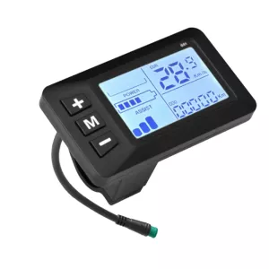 XFDZ-Bike 5-Pin LCD Speedometer Waterproof Display Multi Voltage 24V/36V/48V For Electric Scooter Accelerator