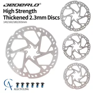 Bicycle 140/160/180/203mm Disc Brake Disc For Power Assisted Bicycle Thickening 2.3 mm Stainless Steel Disc Brake Discs