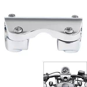 Motorcycle 1.25'' Handlebar Riser Top Clamp Fit For Harley Touring Road King Road Glide