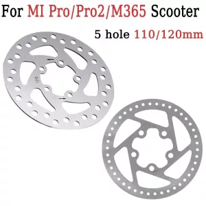 110MM 120MM Electric Scooter Bike Brake Rotor for MI Pro/Pro2/M365 E-Bike Hydraulic Brake Rotors 5 Hole with Screws