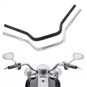1" 25MM Drag Bars Handle Bar Handlebar Compatible With Harley Softail Sportster 48 Davidison XL883 XL1200 XL 1200 All Years