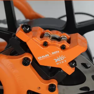 KTET Dual Piston Electric Bicycle Hydraulic Disc Brake Kit Ebike Power Cut Off Brake Level Bicycle Dual Disc Oil Brake