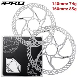 IIIPRO Lightweight MTB Bike Disc Brake Rotor 140/160mm Bicycle Hydraulic Brake Rotors High-strength Stainless Steel Rotor Discs