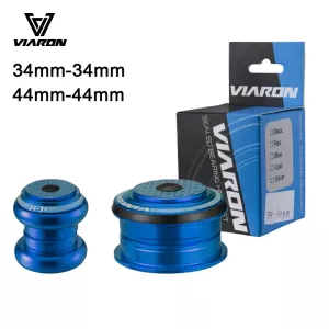 VIARON MTB Bicycle headset 1 1/8 34MM Sealed Bearing 44MM Semi-integrated Headsets For 28.6mm Threadless Straight Tube Fork