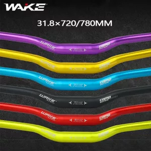 WAKE MTB handlebar 720mm 780mm 31.8mm bicycle swallow handlebar aluminum alloy mountain bike handle bar ultralight riser bar