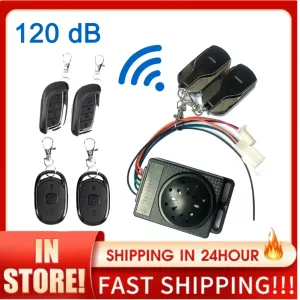 Anti-Theft E-bike Alarm System Electric Scooter Security Remote Control Alert