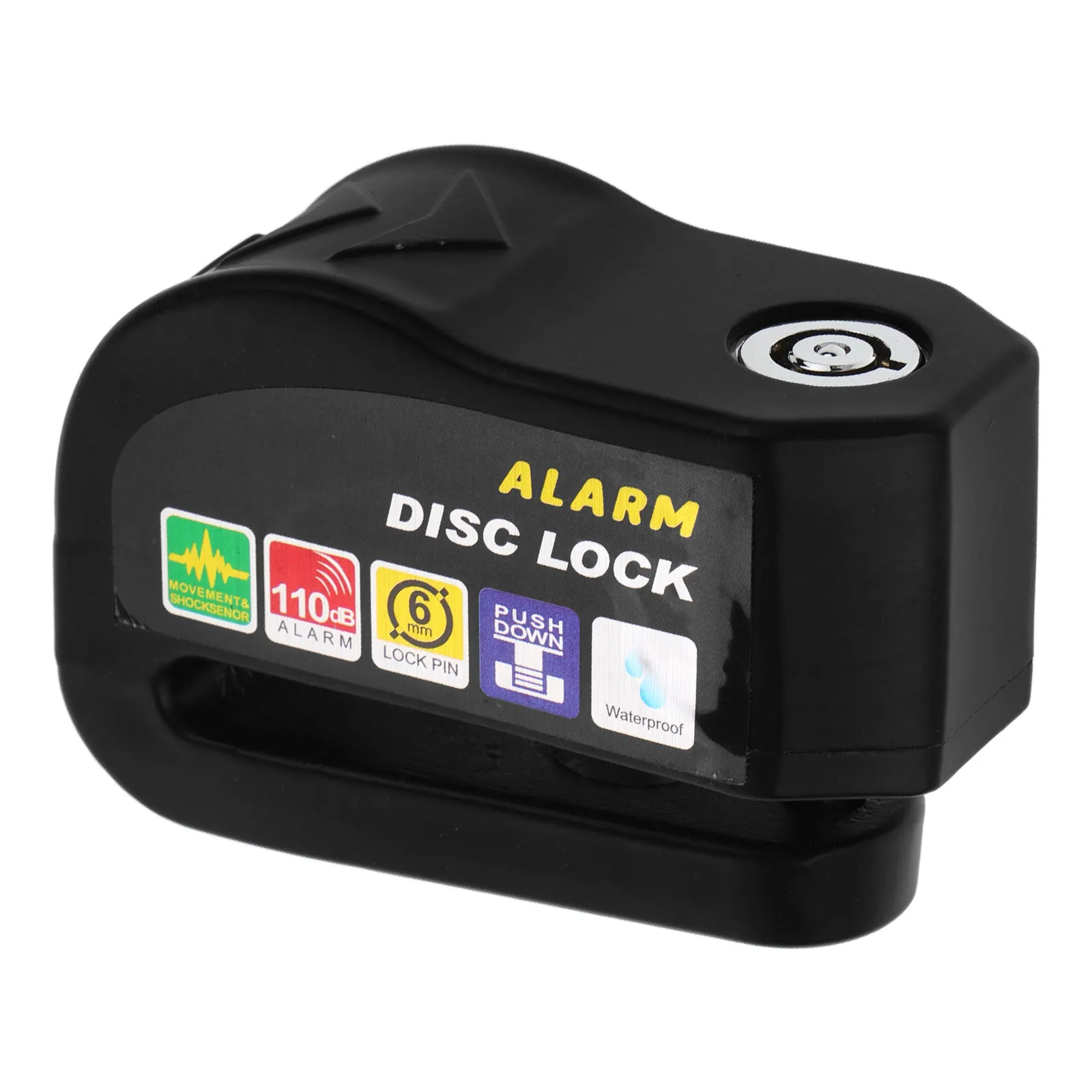 Alarm Disc Lock With Waterproof Design