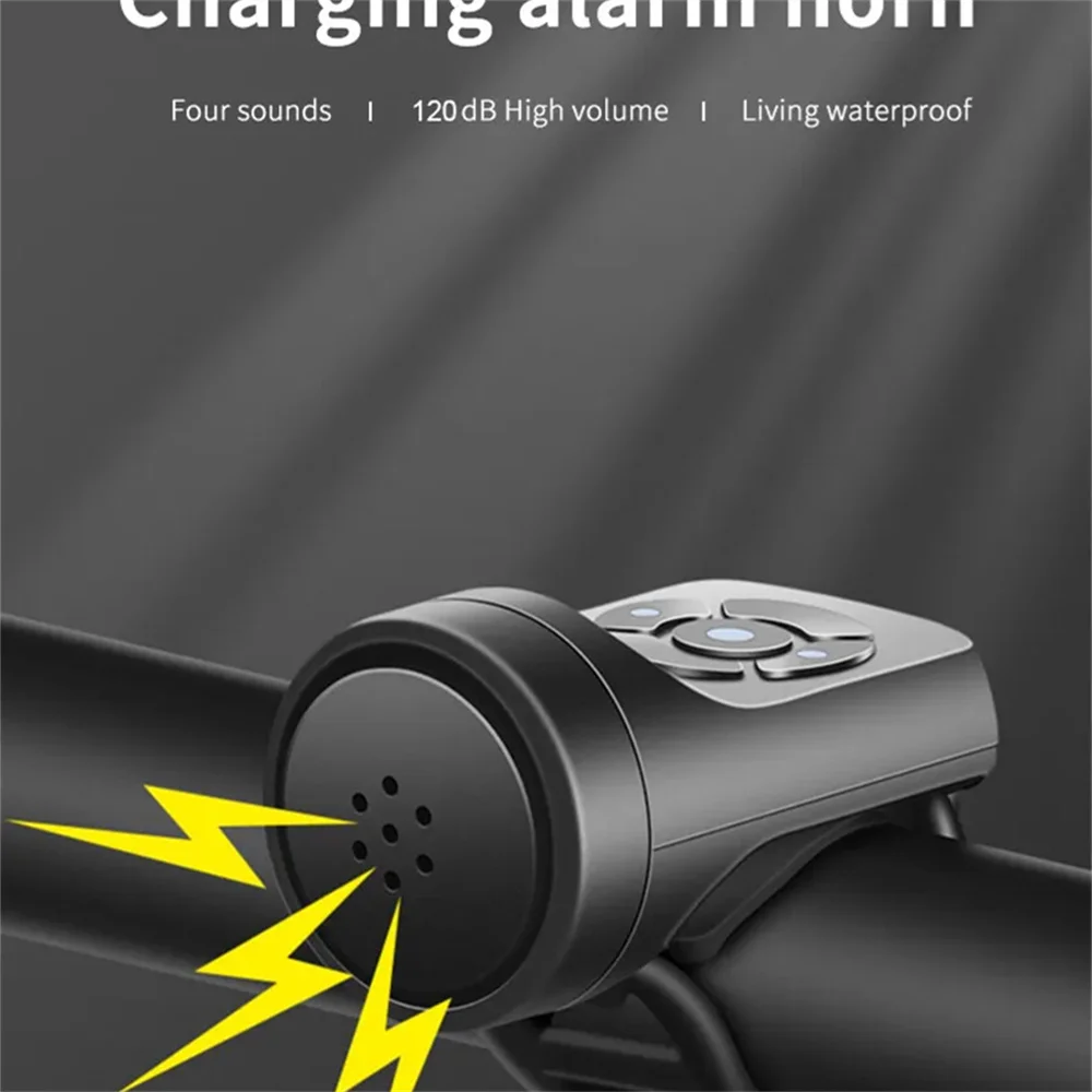 Charging Bicycle Alarm Horn With Remote Control