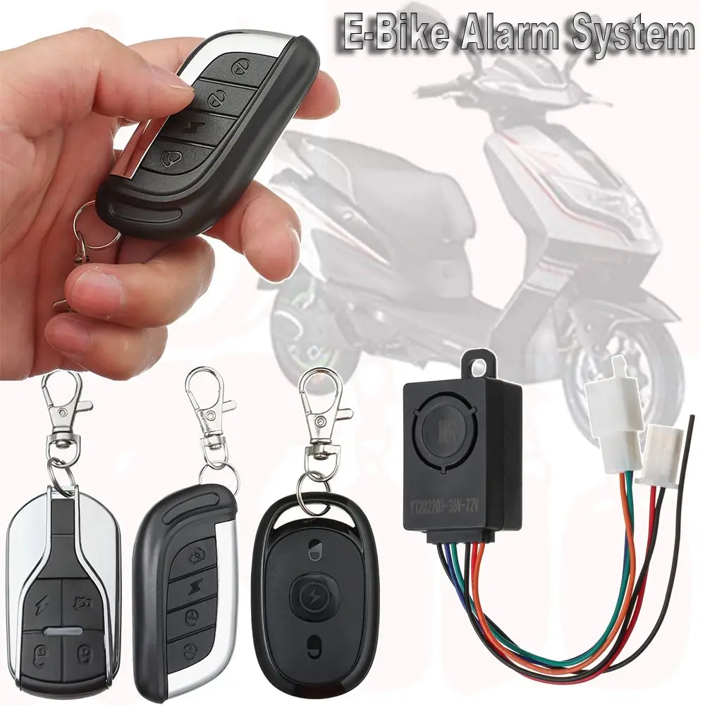 E-bike Alarm System Remote Control Components