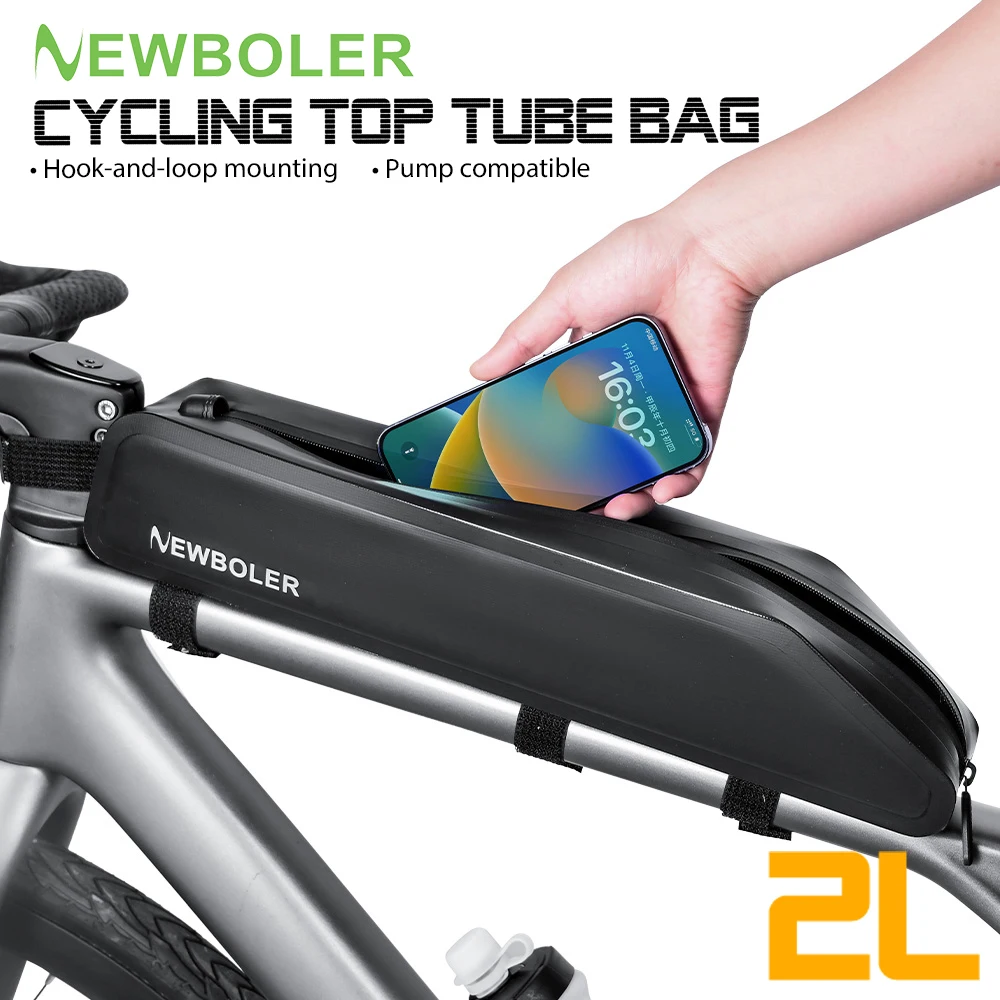 Newboler Cycling Top Tube Bag With Phone Slot
