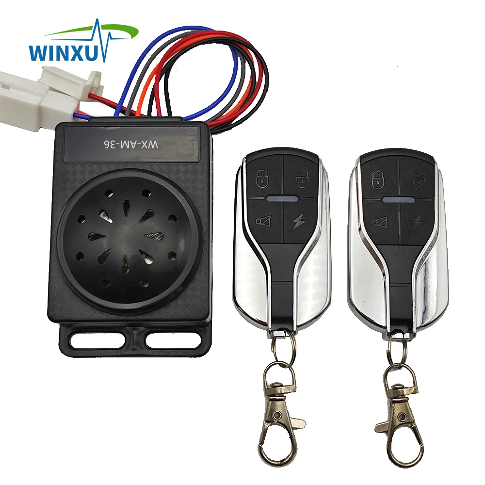 Wireless Alarm System With Remote Controls