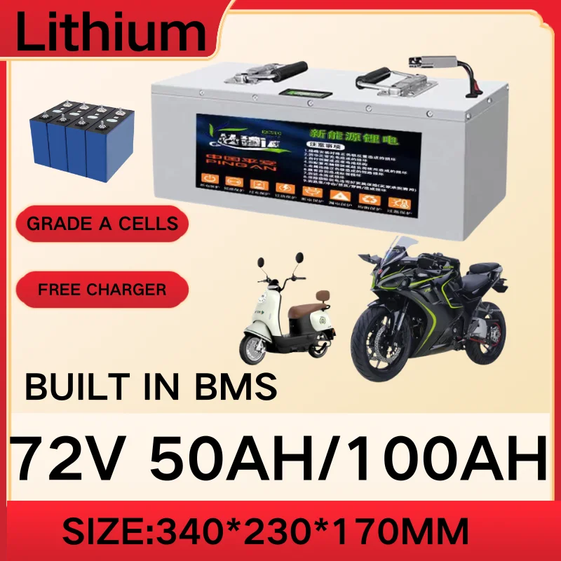 Lithium Battery For Electric Vehicles And Chargers