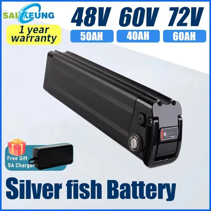 Silver Fish Battery With Charger Offer