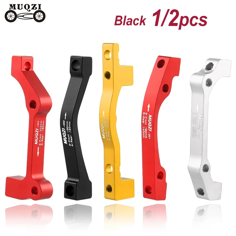Colorful Bicycle Brake Mount Adapters Displayed