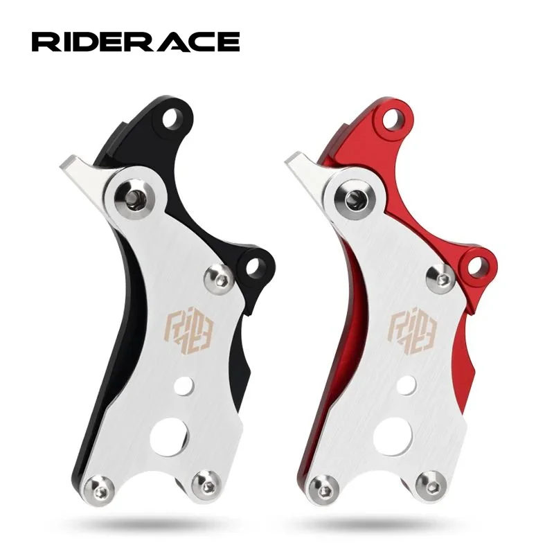 Bicycle Components: Black And Red Derailleur Hangers