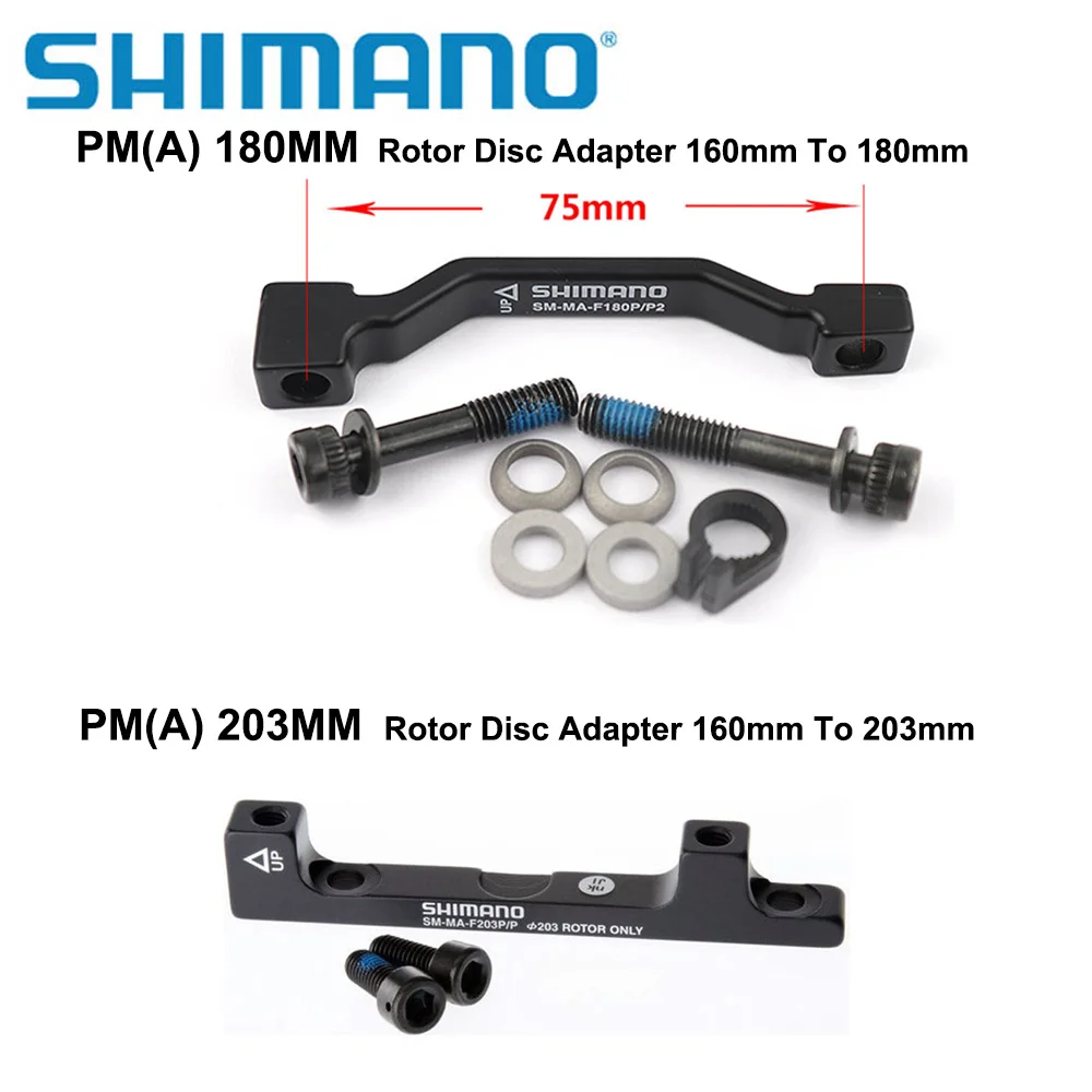 Shimano Rotor Disc Adapters And Hardware Kit