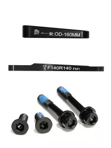 Bicycle Disc Brake Adapter Flat Mount Ultralight 140mm 160mm Front Rear Road Bike Bracket Cycling Components