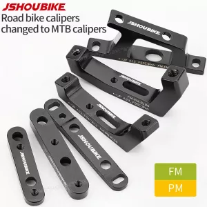 FM/PM Road Bike Disc Brake Caliper Mount Adapter 140mm 160mm 180mm Rotor Bicycle Disc Brake Fork Caliper Converter