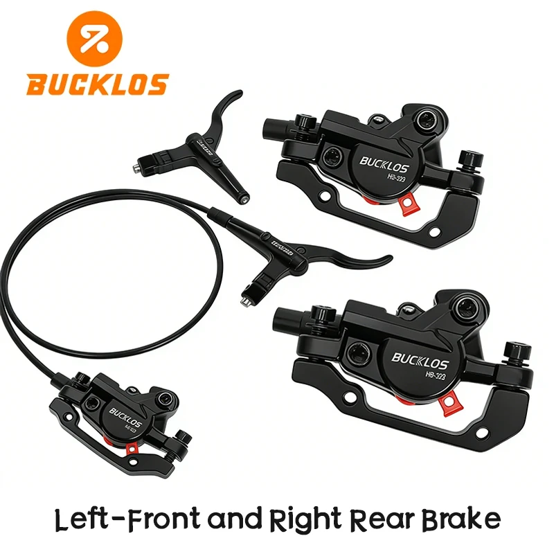 Bucklos Left-front And Right Rear Brake Set