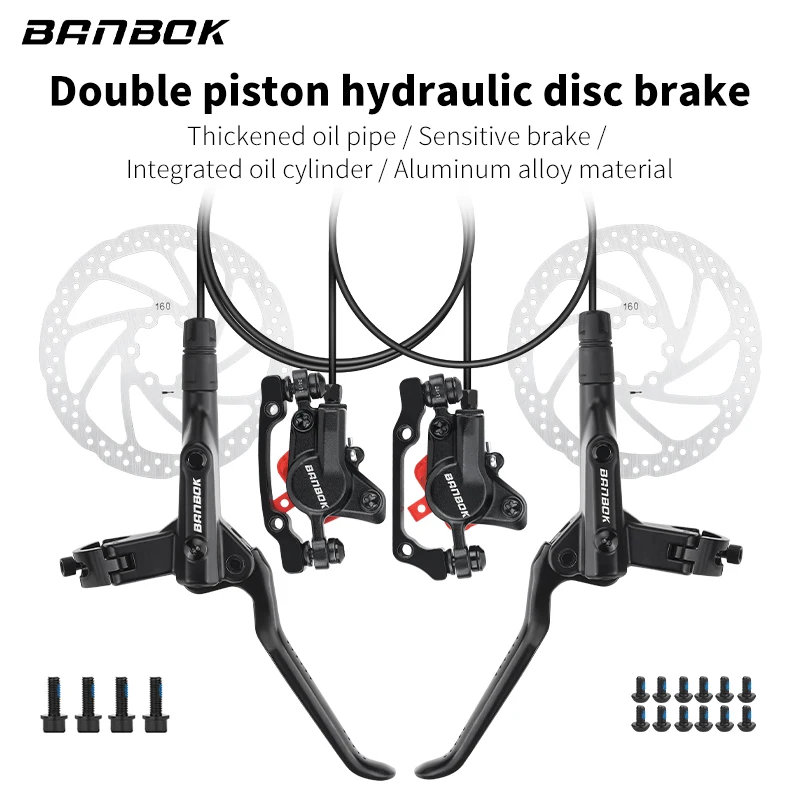 Double Piston Hydraulic Disc Brake System