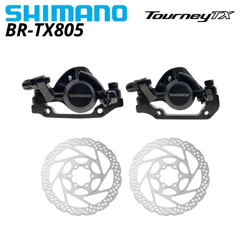 Shimano Br-tx805 Brake Calipers And Rotors