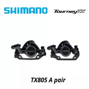 Shimano TOURNEY TX BR-TX805 MTB Mechanical Disc Brake Calipers Mountain Bike Resin Pads TX805 Caliper Bicycle Parts