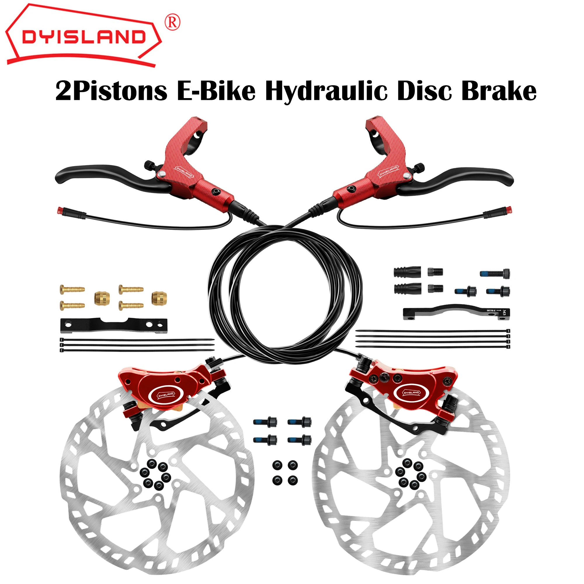 E-bike Hydraulic Disc Brake System Components