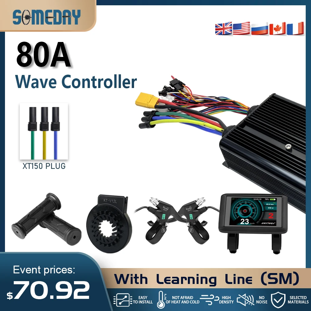 80a Wave Controller With Accessories And Display