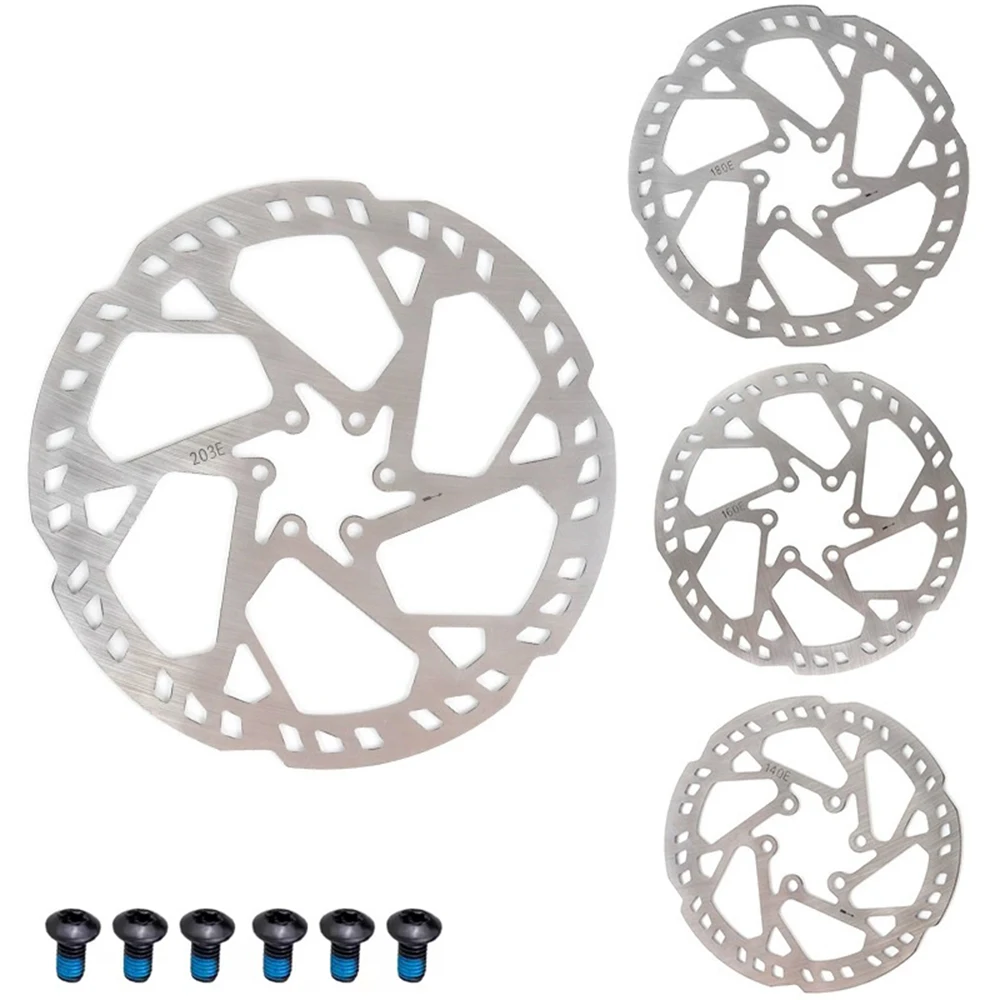 Bicycle Disc Brake Rotors And Mounting Screws