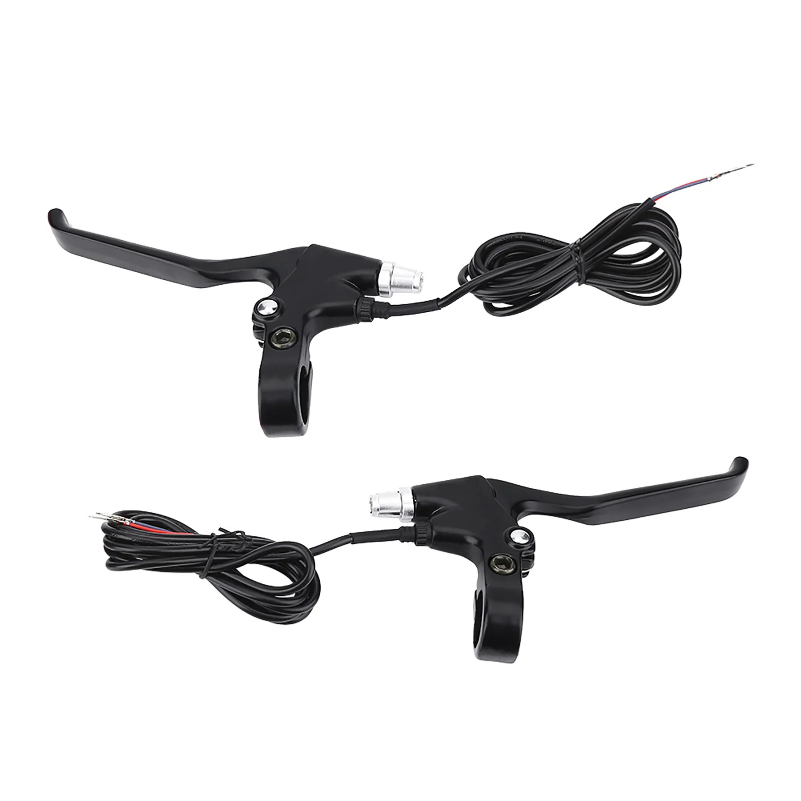 Bicycle Brake Levers With Wires And Connectors