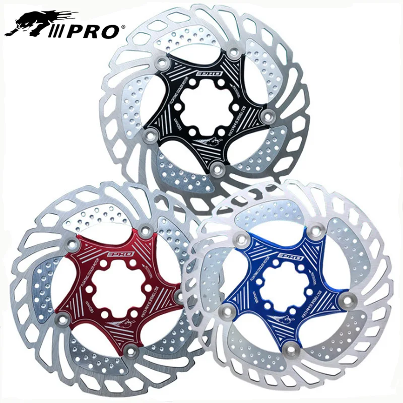 Colorful Bicycle Brake Discs Displayed Together