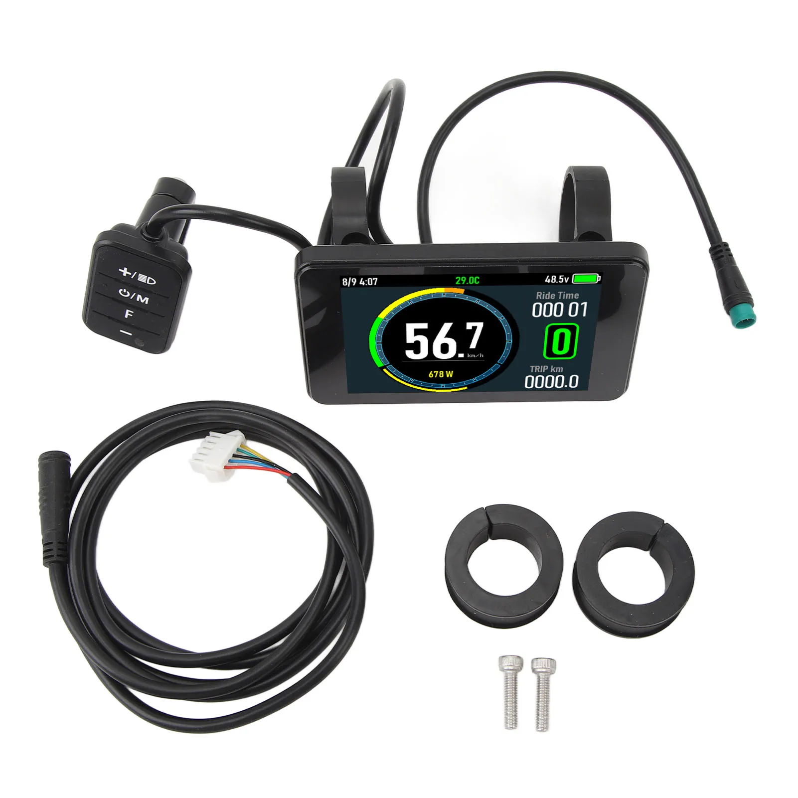 Digital Display And Accessories For Electric Bike