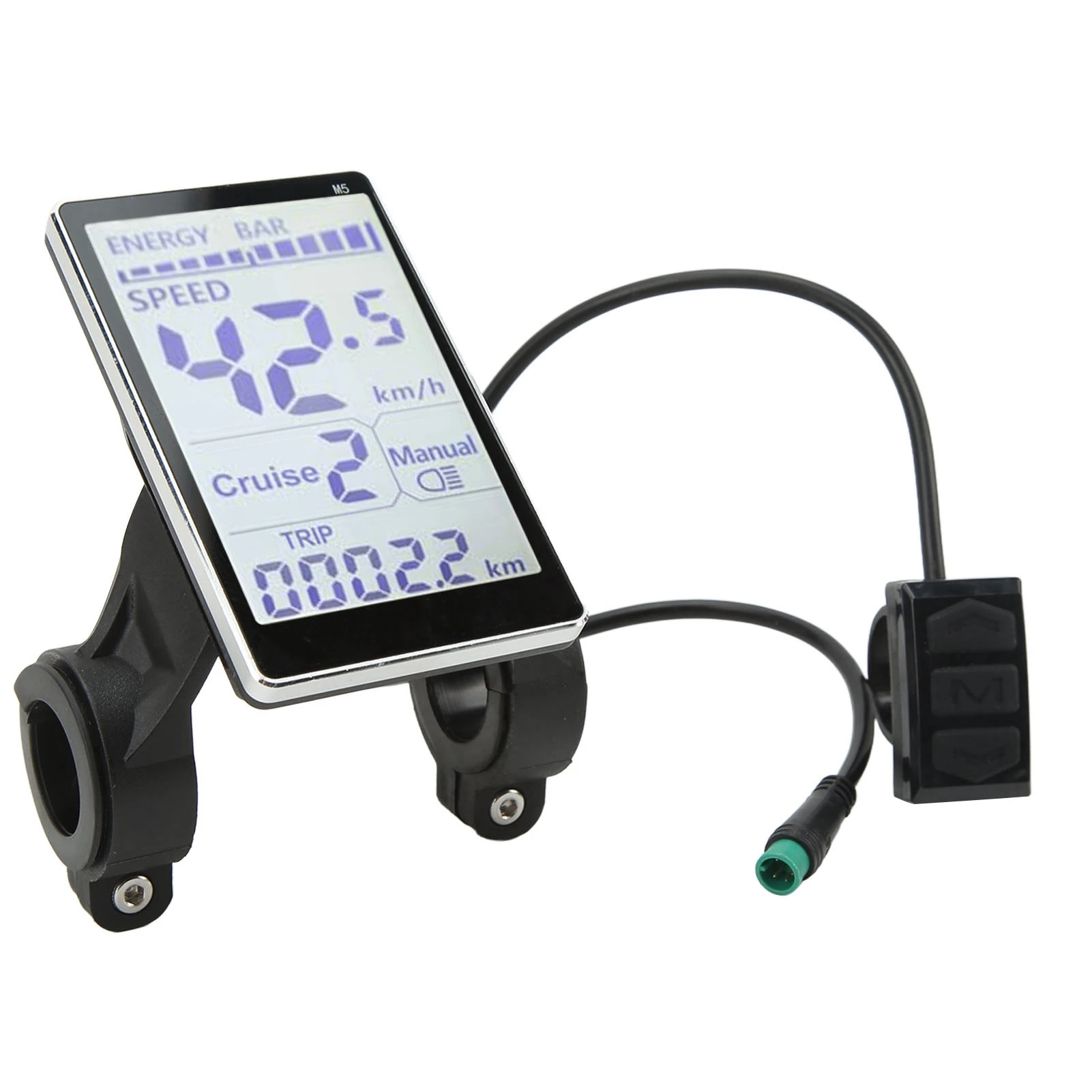 Digital Speedometer Display For Bicycles